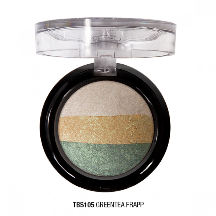 J.Cat Beauty - 皇冠晶璨三色眼影 #105 Greentra Frapp 5g