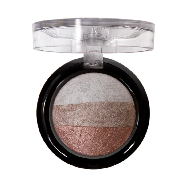 J.Cat Beauty - 皇冠晶璨三色眼影 #108 Baked Alaska 5g