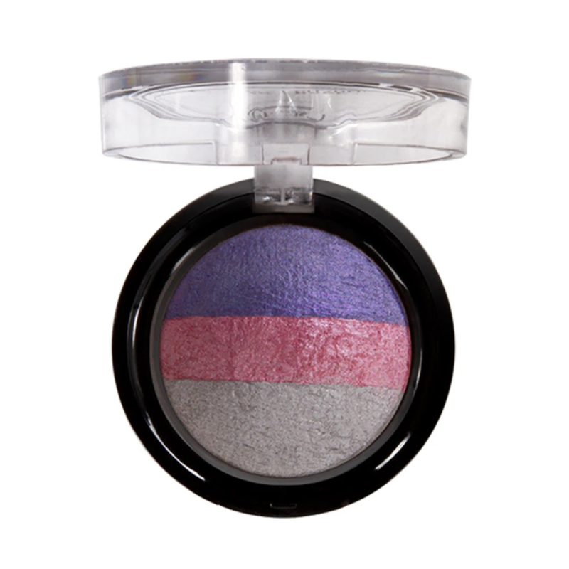 J.Cat Beauty - 皇冠晶璨三色眼影 #107 Grape Gelato 5g