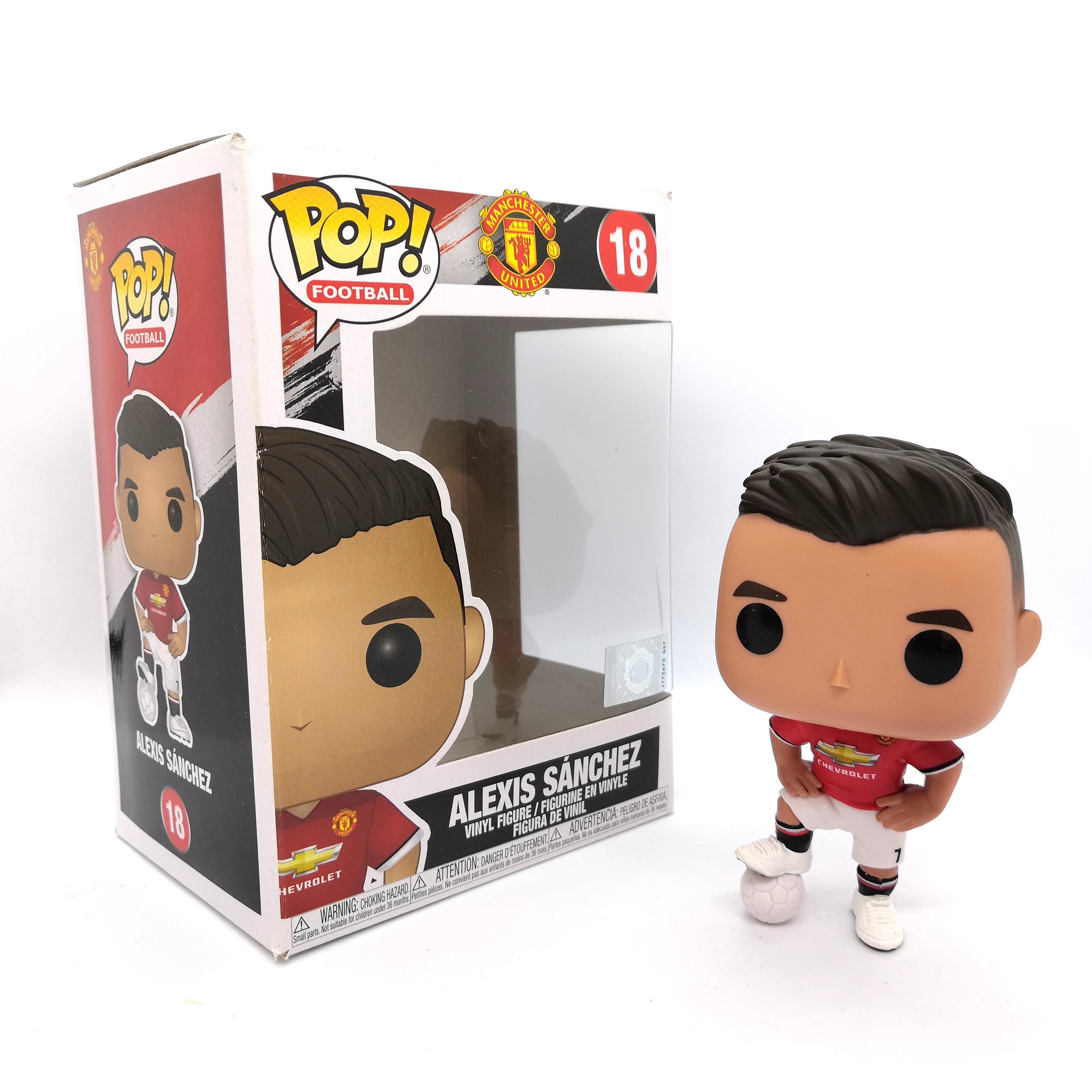 曼聯FUNKO POP!!山齊士SANCHEZ公仔 No.18