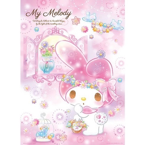 My Melody【夢幻水晶系列】香氛花店拼圖520片