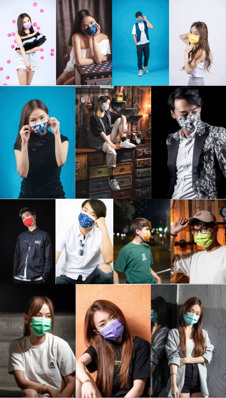 🛡️1片口罩,全店全選🛡️ *口罩現貨*ASTM Level 3【香港口罩科技 HK-M Mask】彩虹系列 ✔BFE≥99% ✔PFE≥99% VFE✔≥99%