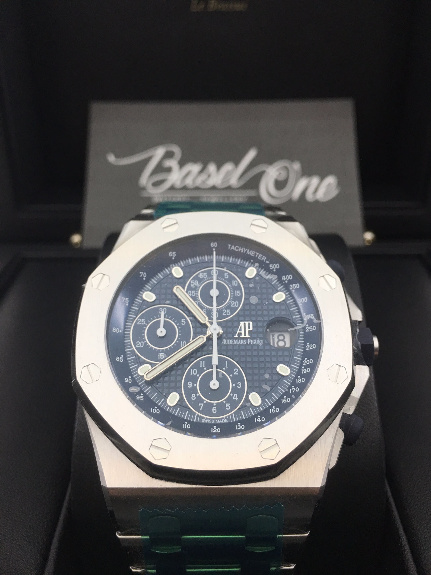BRAND NEW AUDEMARS PIGUET 26237st ROYAL OAK OFFSHORE SELFWINDING CHRONOGRAPH 25th ANNIVERSARY BOUTIQUE EXCLUSIVE LIMITED 250 pcs