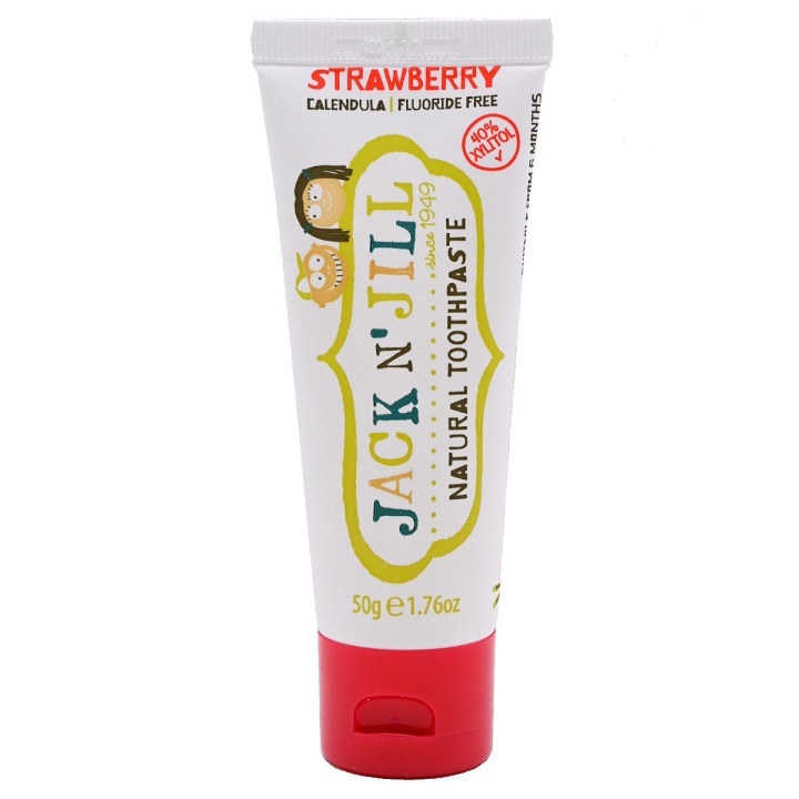 JACK N' JILL - 天然有機兒童牙膏(草莓) 50g