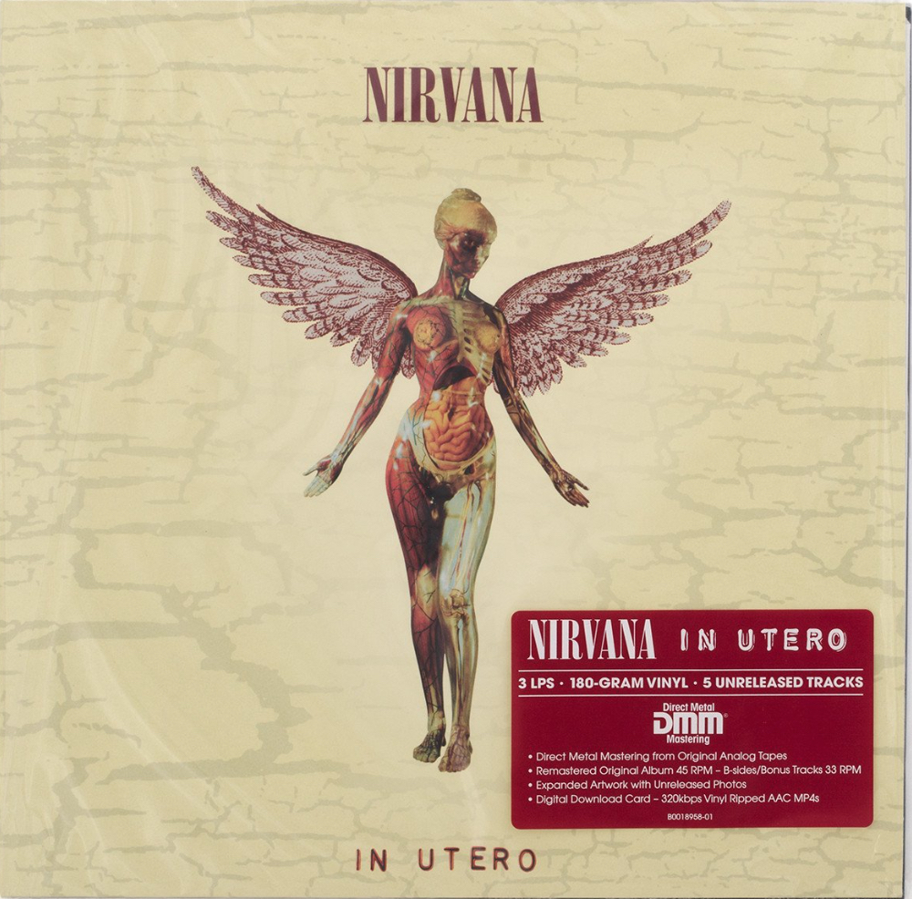 Nirvana《In Utero (20th Anniversary Edition)》（180g 3LP）