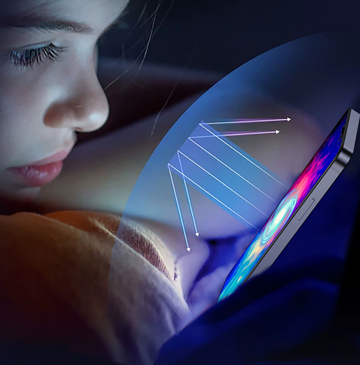 【終身保固換新】 iPhone17系列 16系列15系列14系列13系列12系列 抗藍光康寧滿版玻璃貼