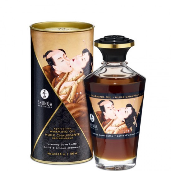 SHUNGA 拿鐵咖啡按摩油 100ml
