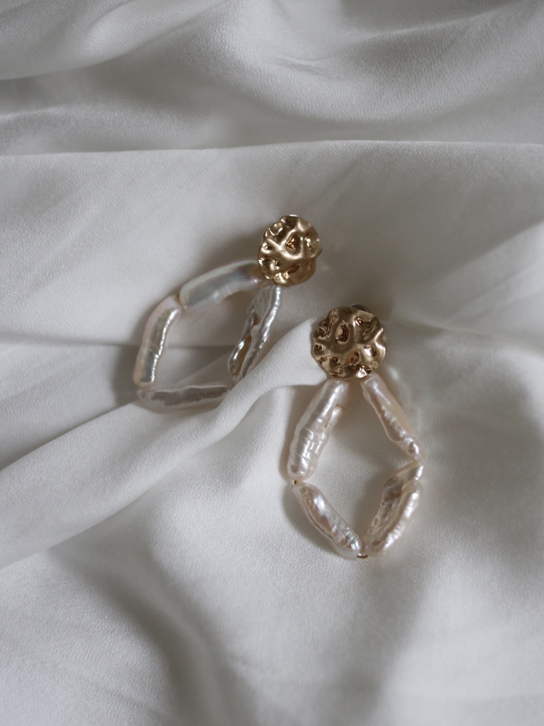 YONN PEARLS EARRINGS｜珍珠耳環