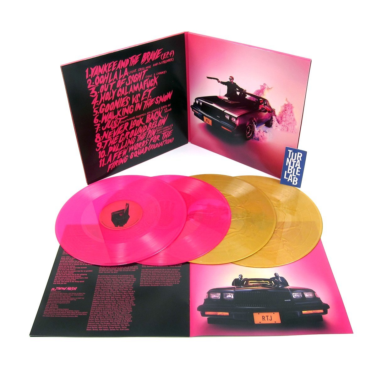 Run The Jewels《Run The Jewels 4》豪華版金膠4LP