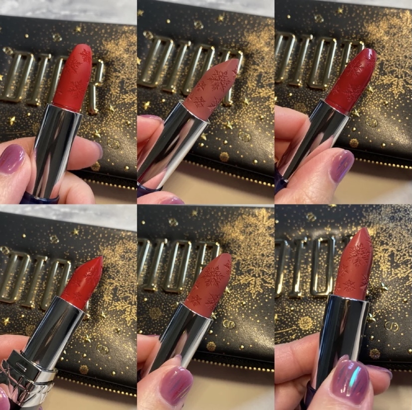 Dior - 2020節日限定 星空雪花唇膏套裝