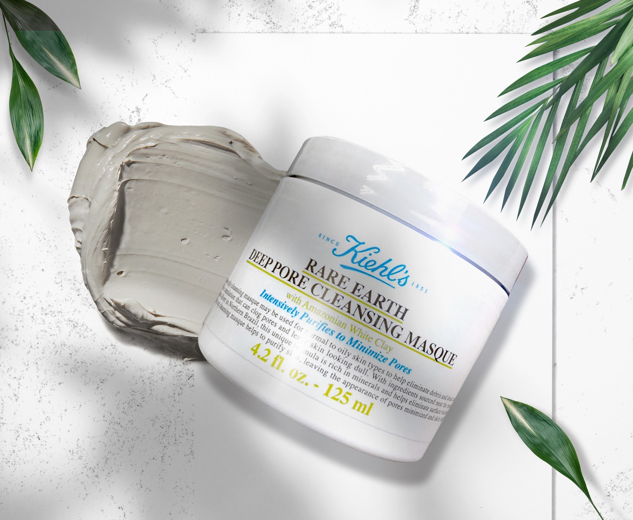 Kiehl's Rare Earth Deep Pore Cleansing Masque 亞瑪遜白泥毛孔深層清潔面膜 125ml