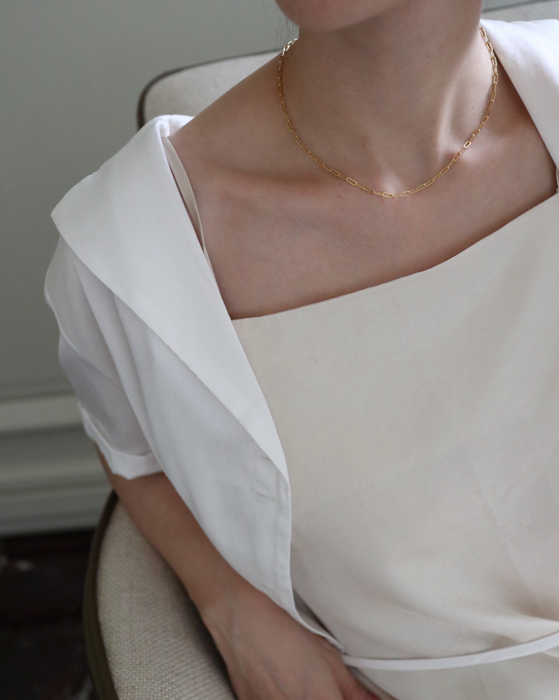 BAROQUE PEARL NECKLACE｜14K巴洛克珍珠項鍊