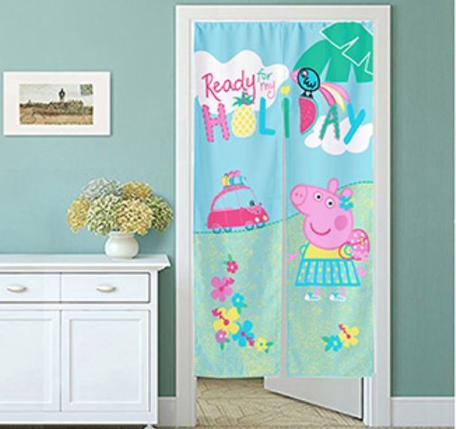 佩佩豬卡通門簾(85x150cm)