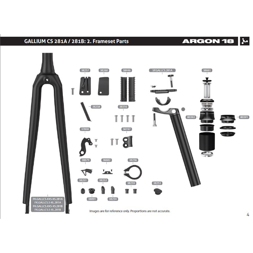 Argon18 Di2 BB recess cover guide with screw #38260