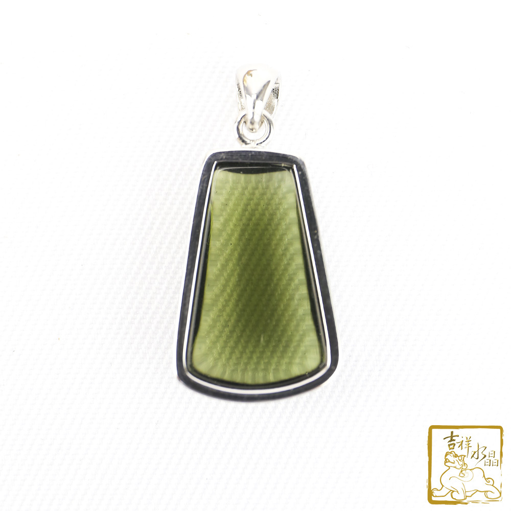 外來隕石-捷克隕石梯形墜 3.6g 身心放鬆