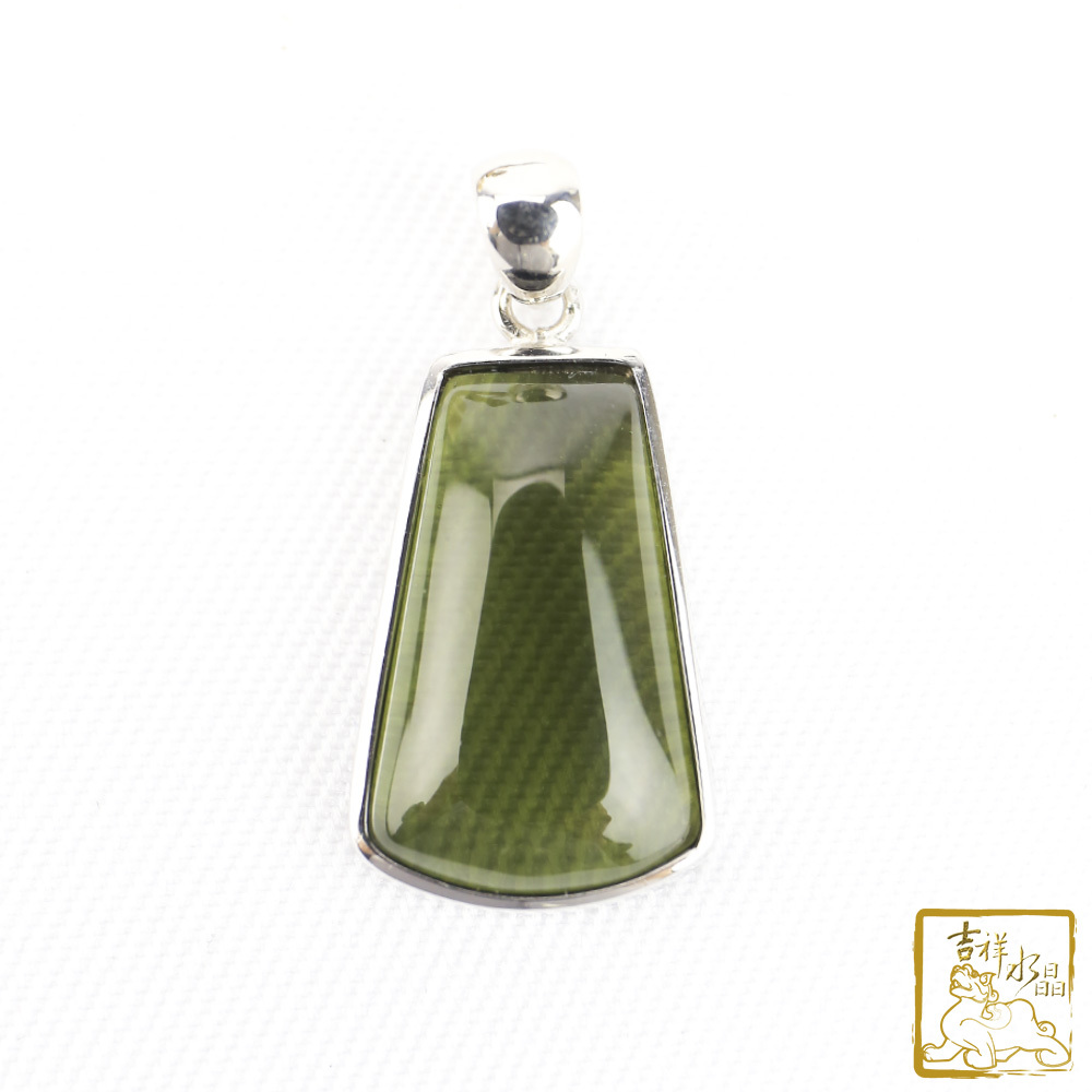 外來隕石-捷克隕石梯形墜 3.6g 身心放鬆