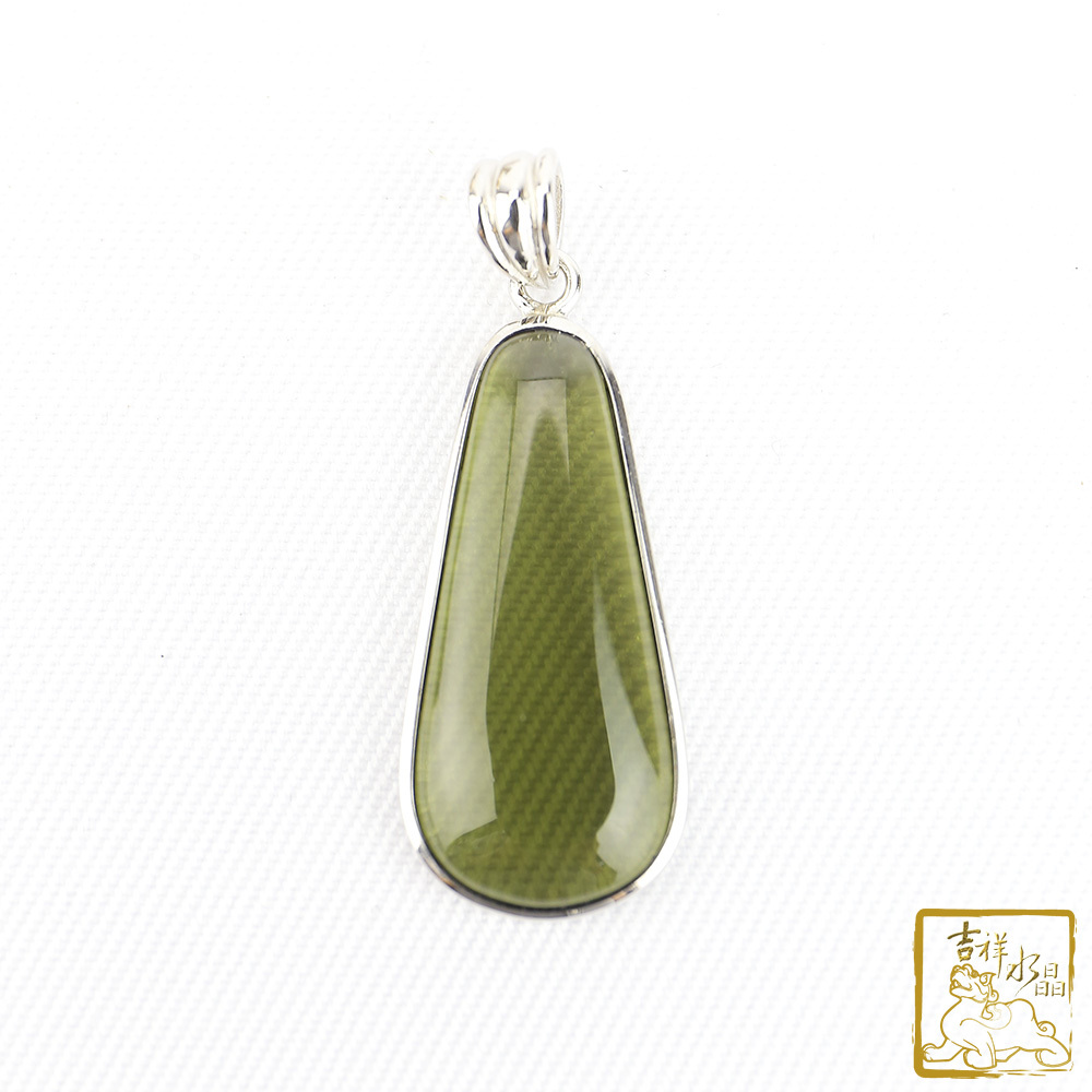 外來隕石-捷克隕石蛋面墜 3.5g 平衡健康