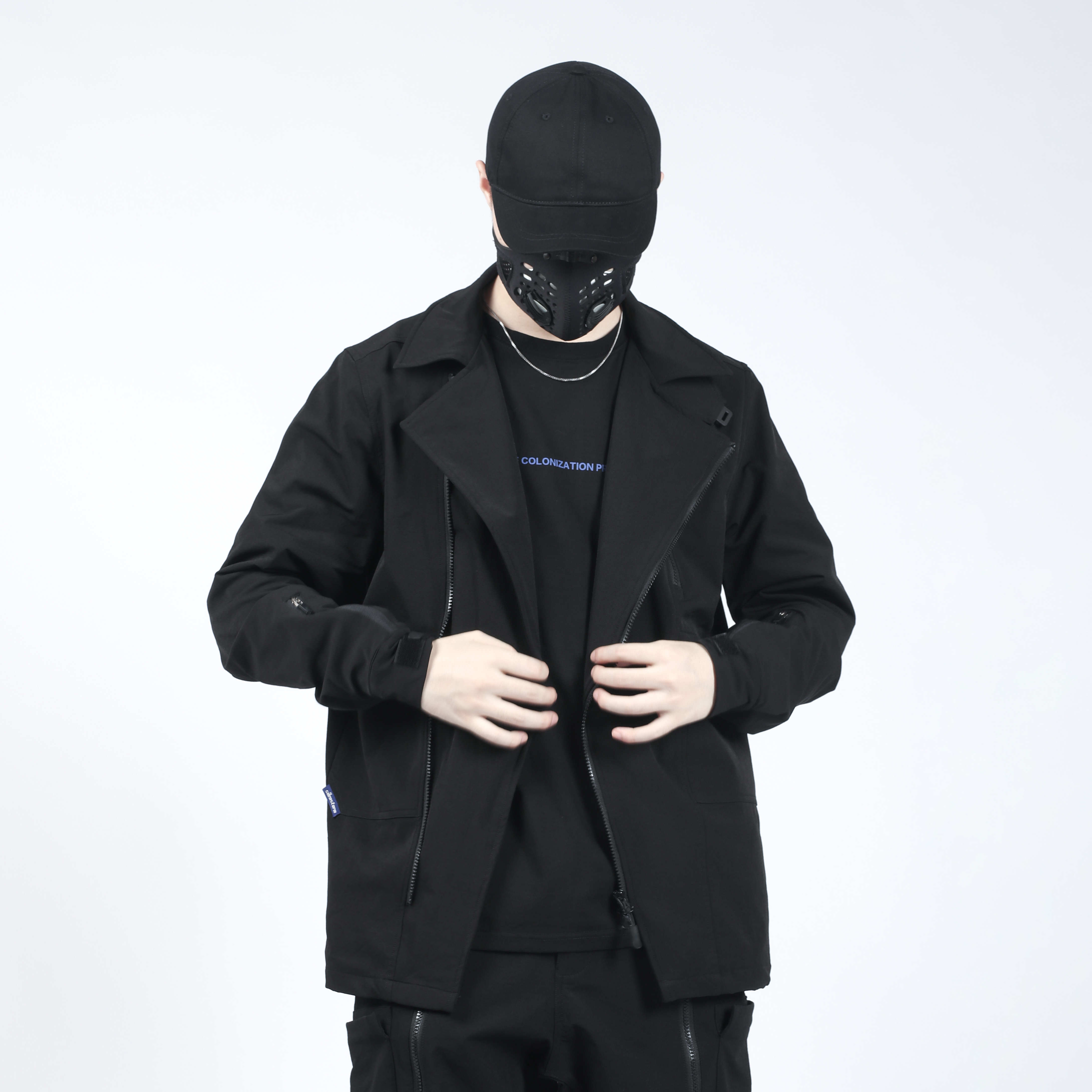 機能西服戰術變形機車夾克