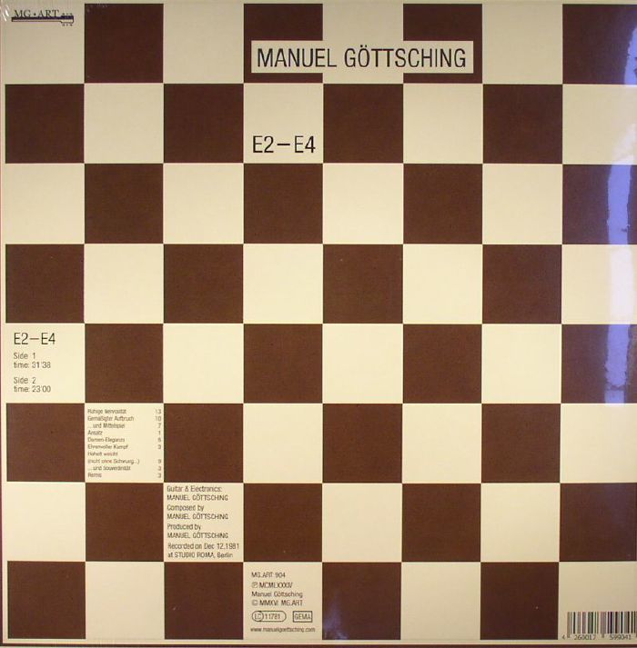 Manuel Gottsching《E2 E4 2016: 35th Anniversary Edition》（LP）