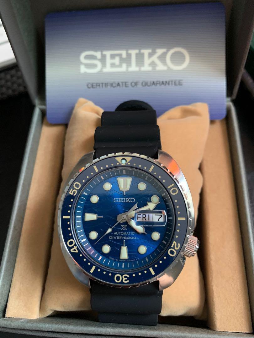 Seiko PROSPEX Turtle Series 200M 自動機械潛水手錶SBDY047