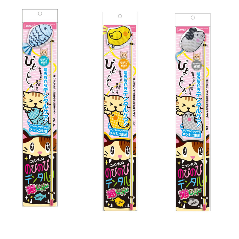 日本MARUKAN-貓草逗貓棒(3種造型)