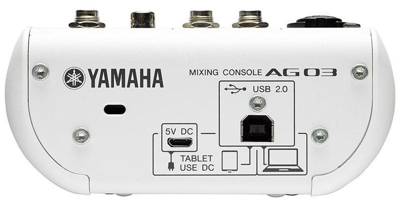 YAMAHA AG03 混音器USB介面直播器材mixer