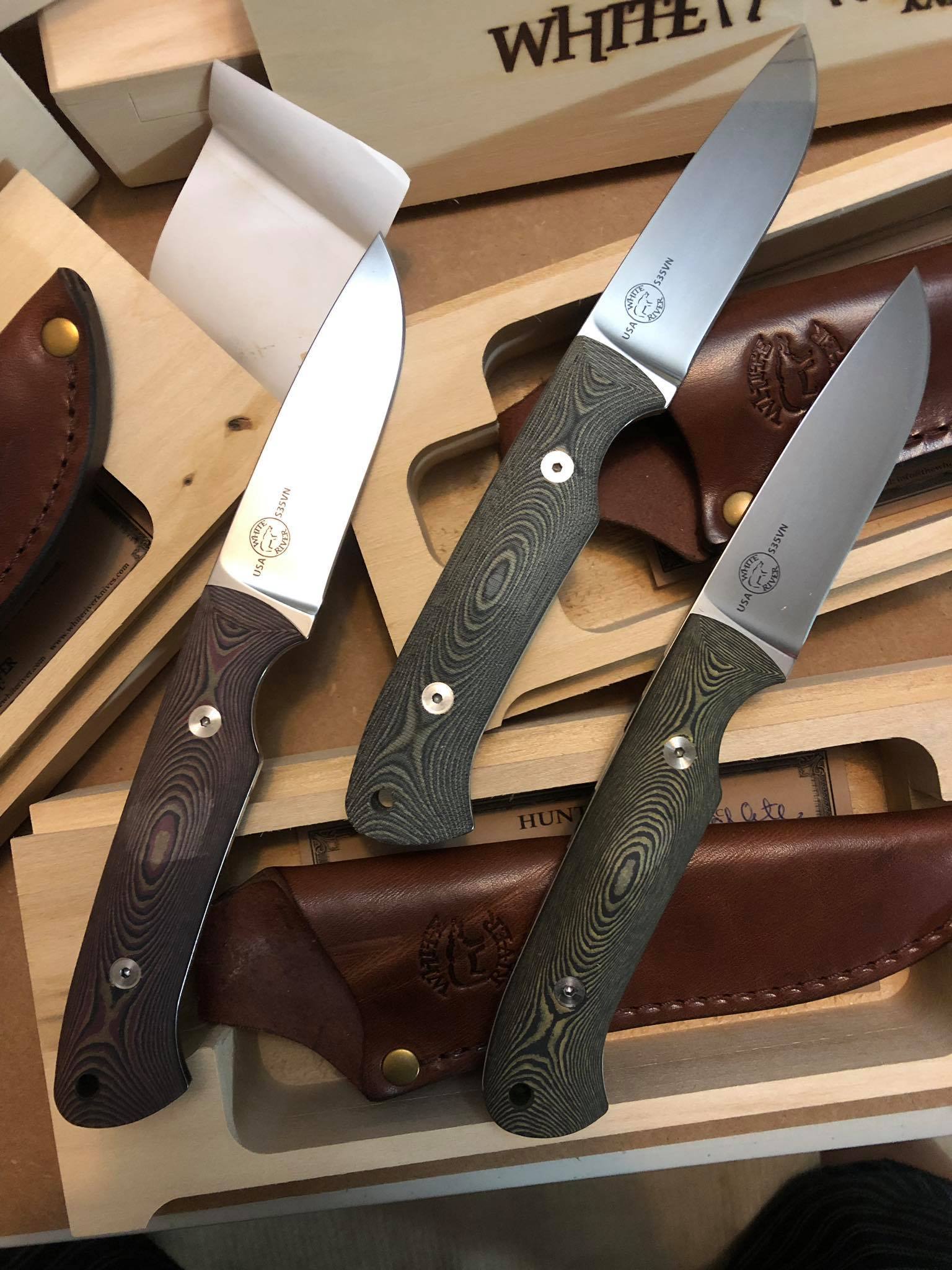 White River Knives And Tool  白河刀具 獵人直刀