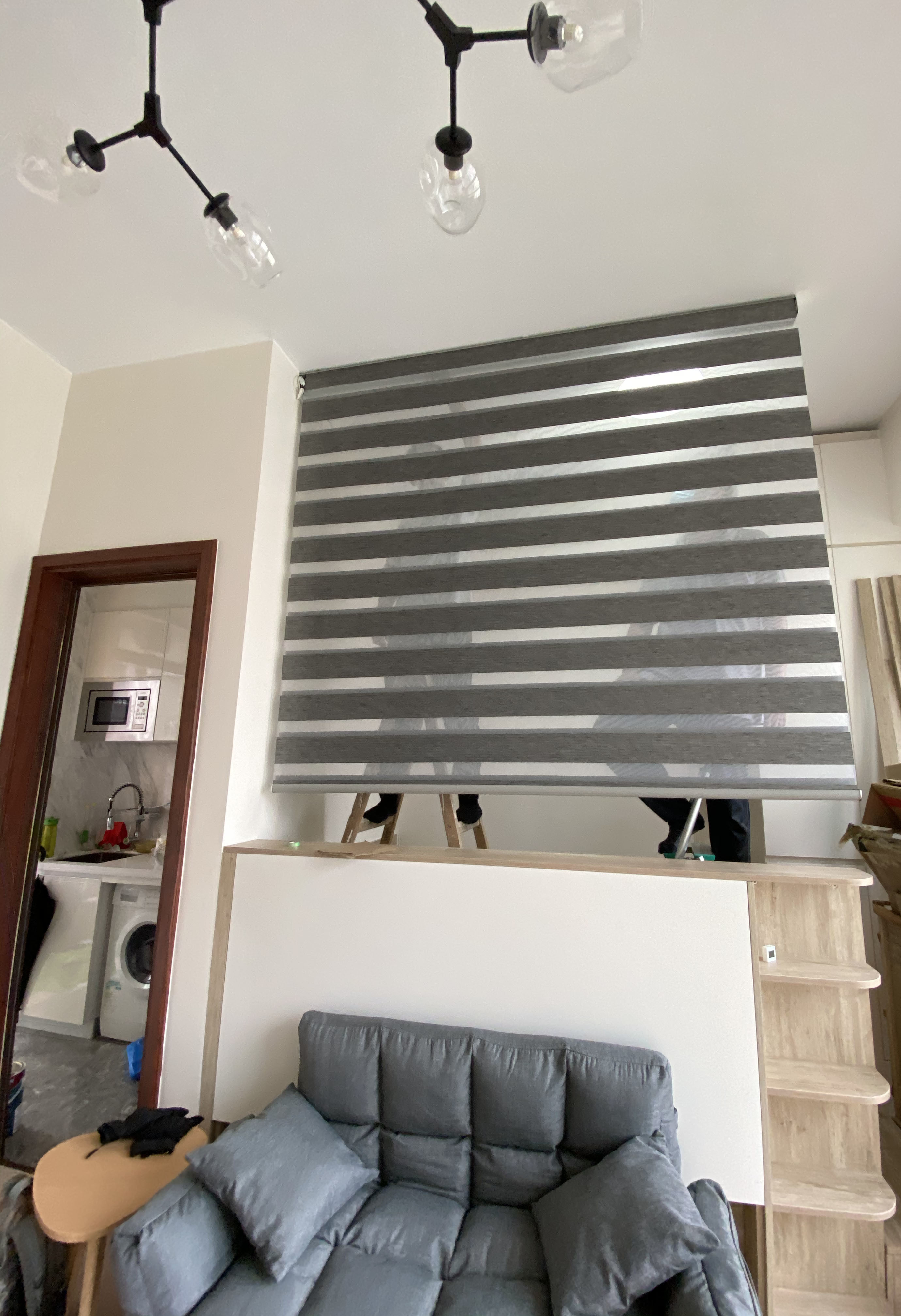 智能電動班馬簾安裝