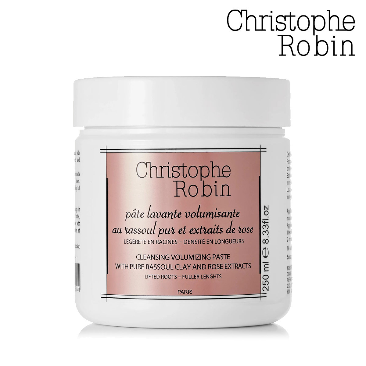 Christophe Robin 玫瑰豐盈淨化髮泥 250ml