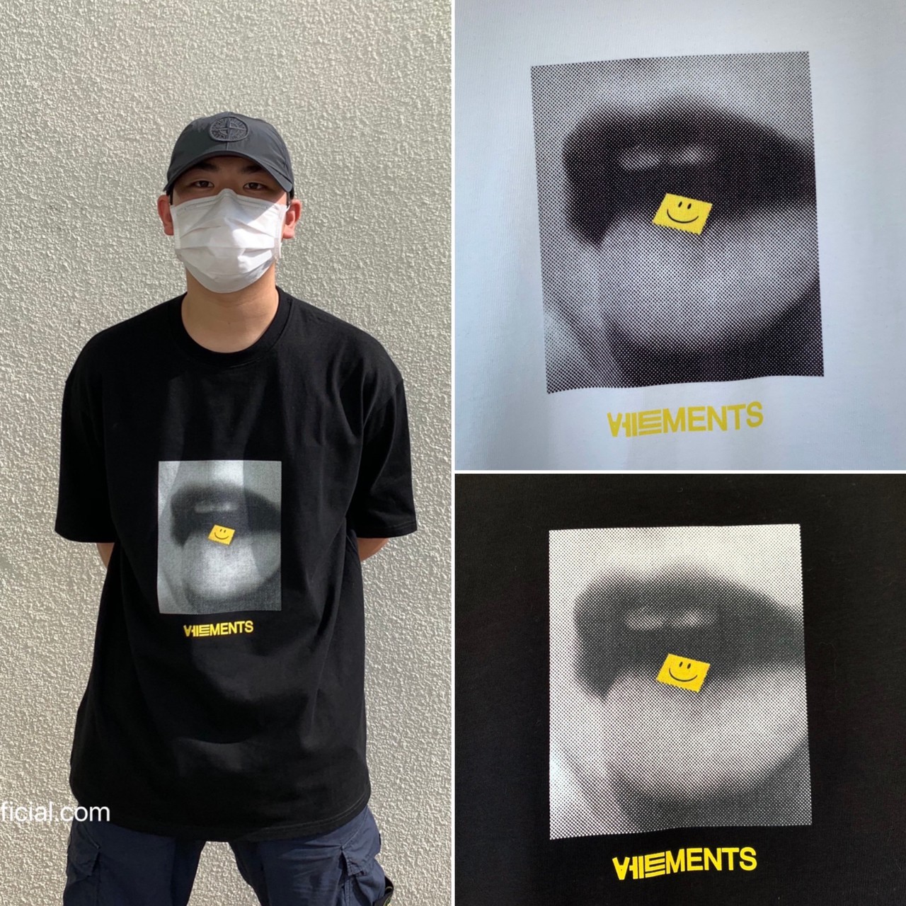[現貨] 韓國品牌 베트MENTS 新款 郵票 短袖 T