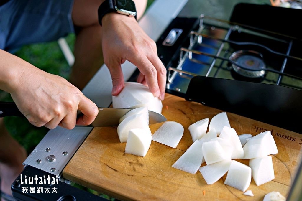 台中南投攝手座露營區輕鬆煮出美味牛肉鍋