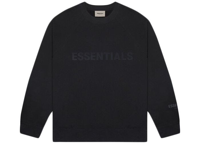 [現貨] Fear Of God Essentials 3D Silicon Crewneck "Black"