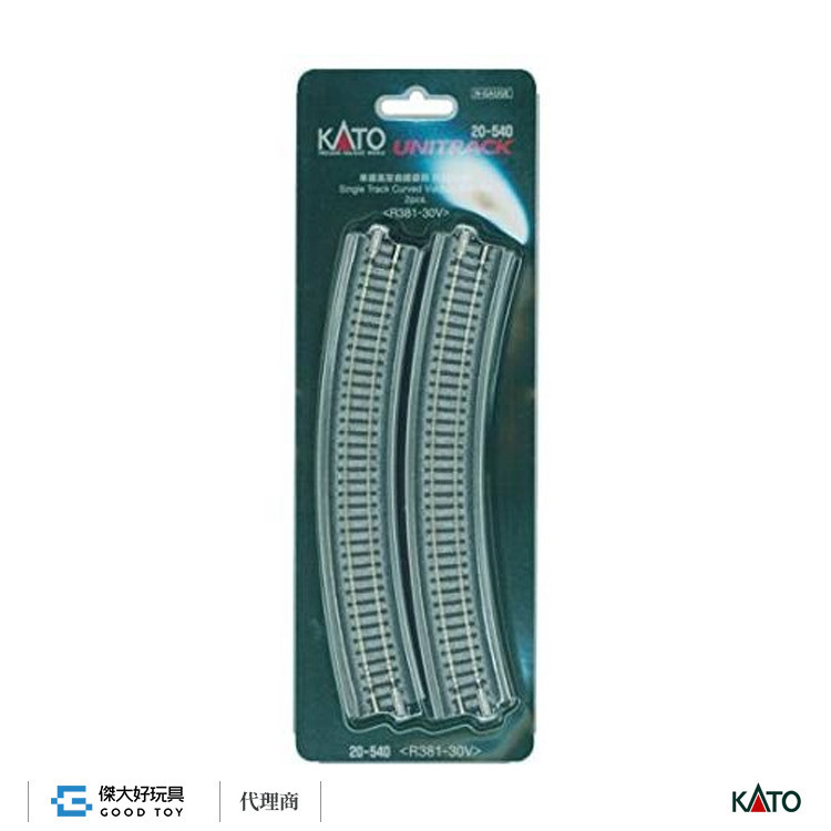 KATO 20-540 高架曲線線路 R381-30V (2入)