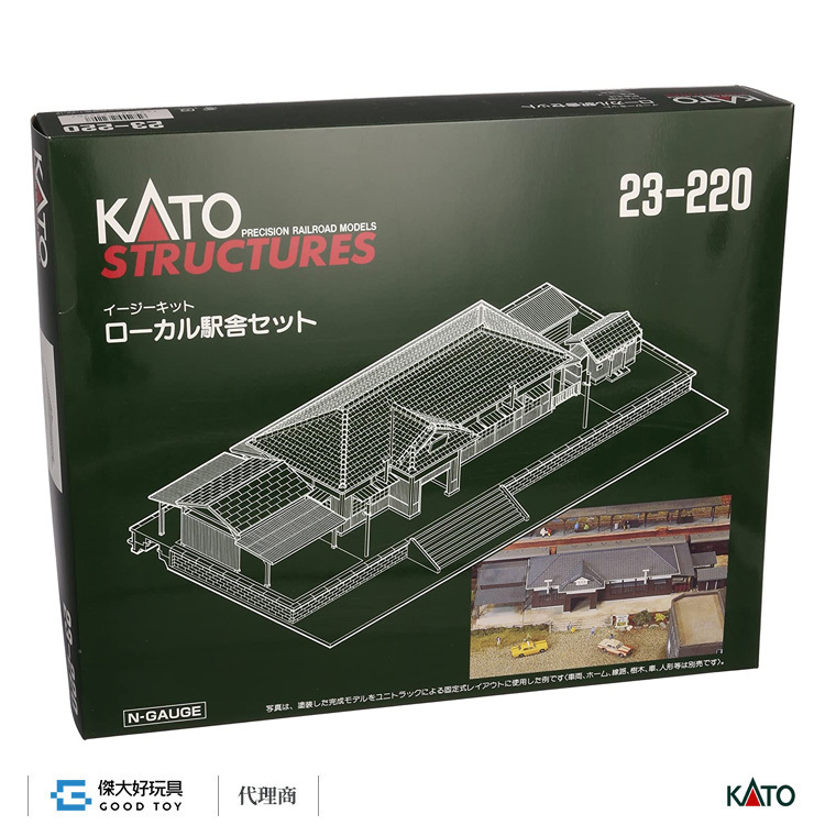 KATO 23-220 建物 地方型車站
