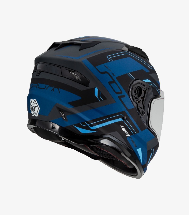 SOL SF-6  超新星 消光灰黑藍 全罩