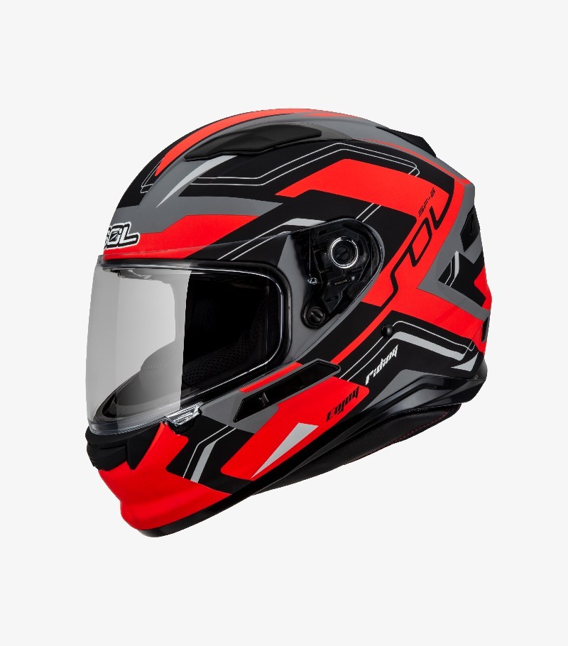 SOL SF-6  超新星 消光灰黑紅 全罩