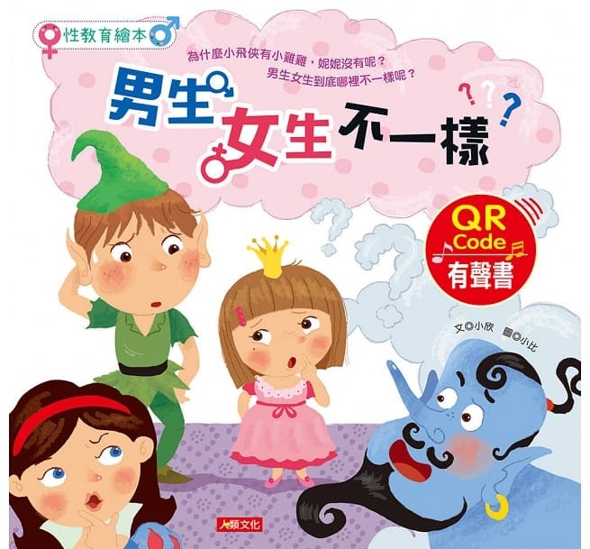 [任選5本999] 性教育繪本：男生女生不一樣？