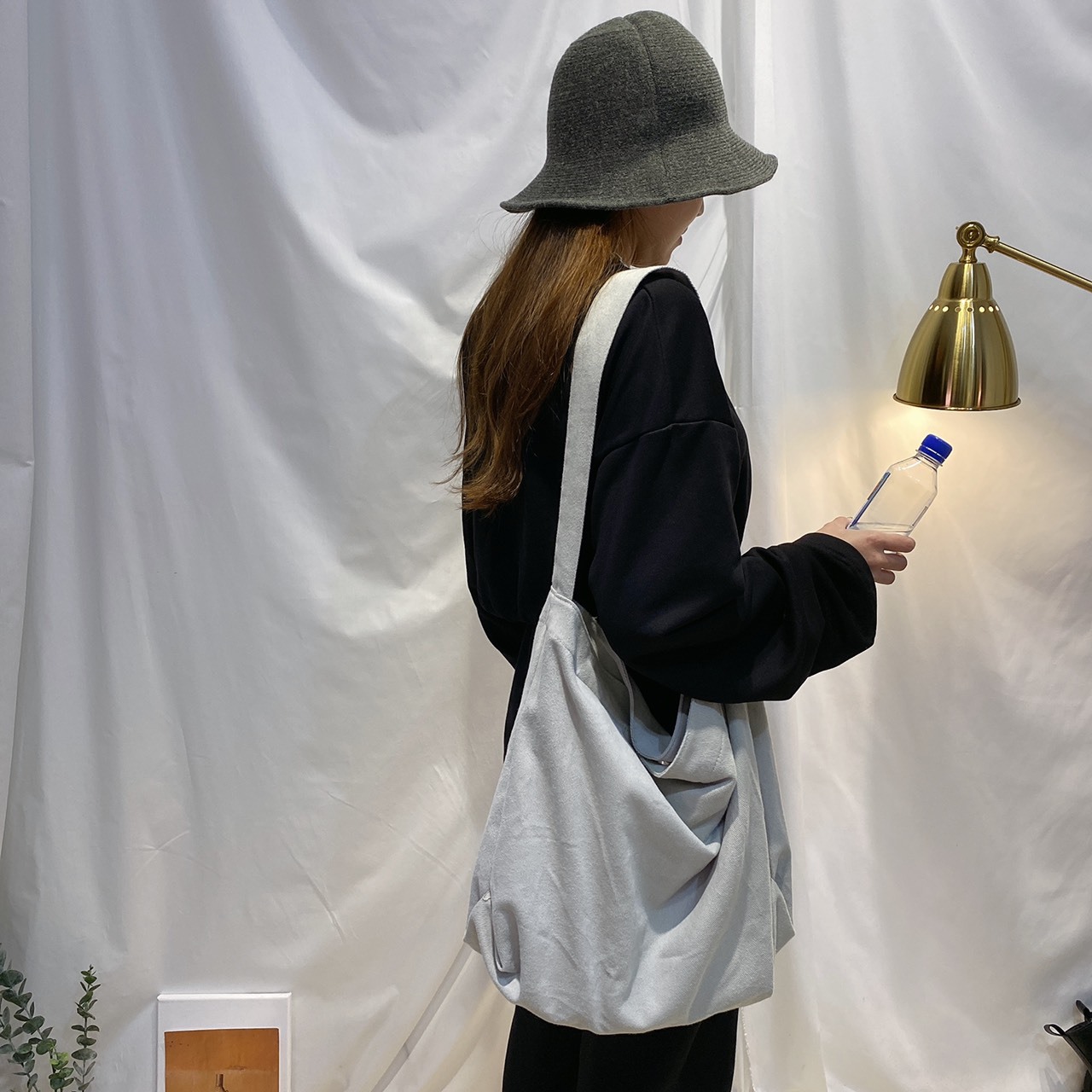 輕色系百搭帆布包/4色