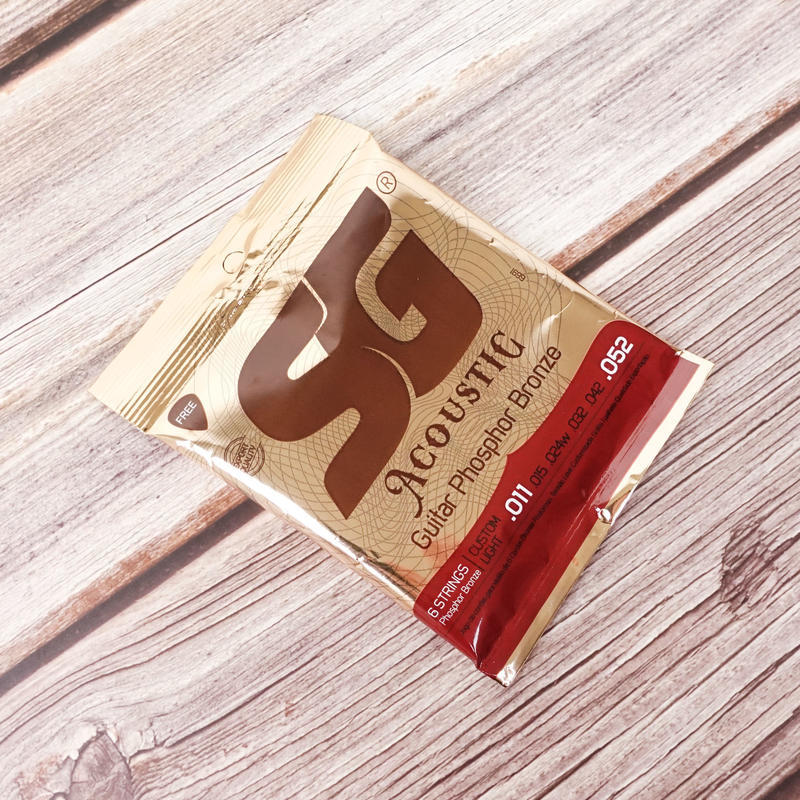 SG SG Phosphor Bronze 木吉他弦 11-52 磷青銅 巴西製造 第 3 張圖片｜三峽吉他 / Bass