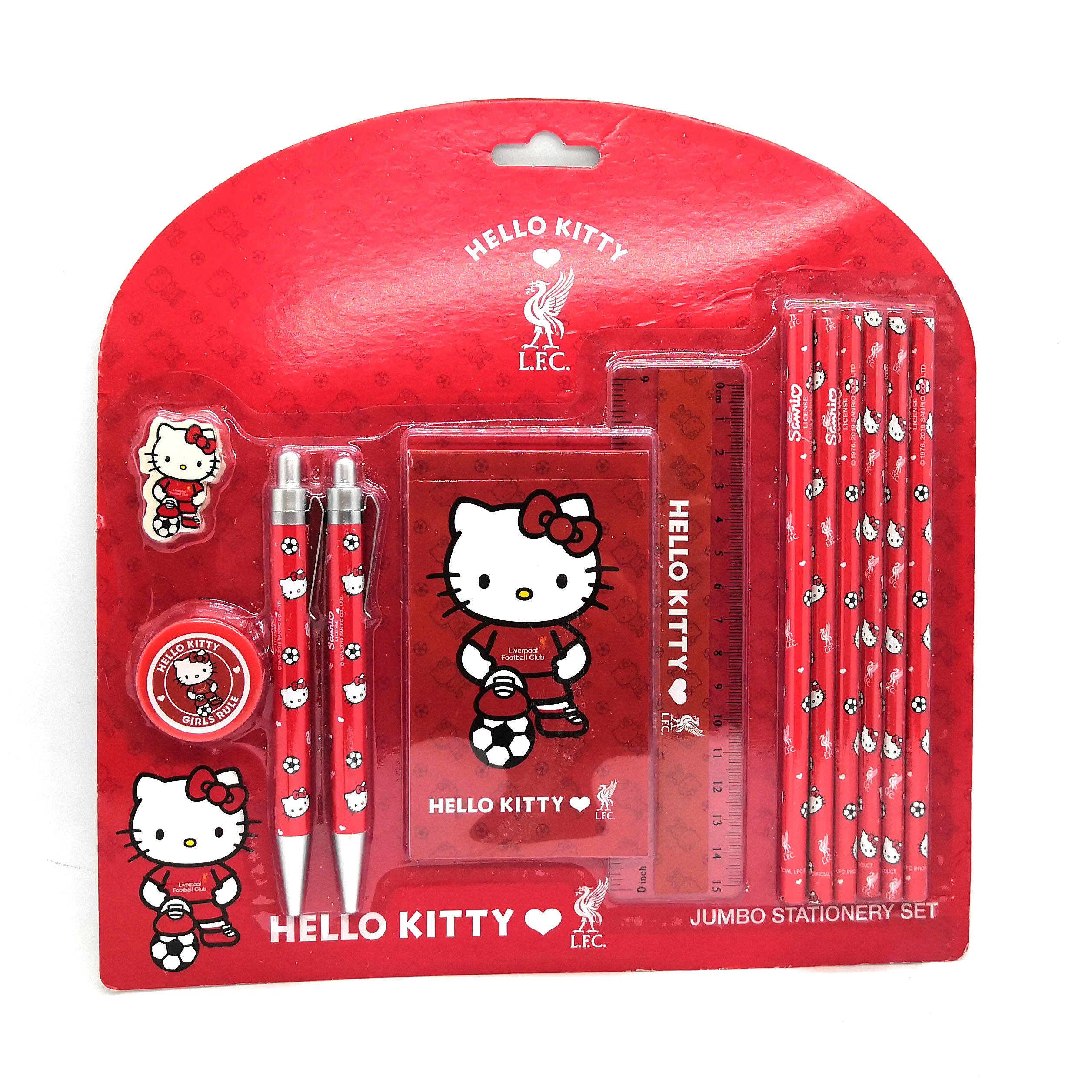 利物浦Hello Kitty系列大文具套裝