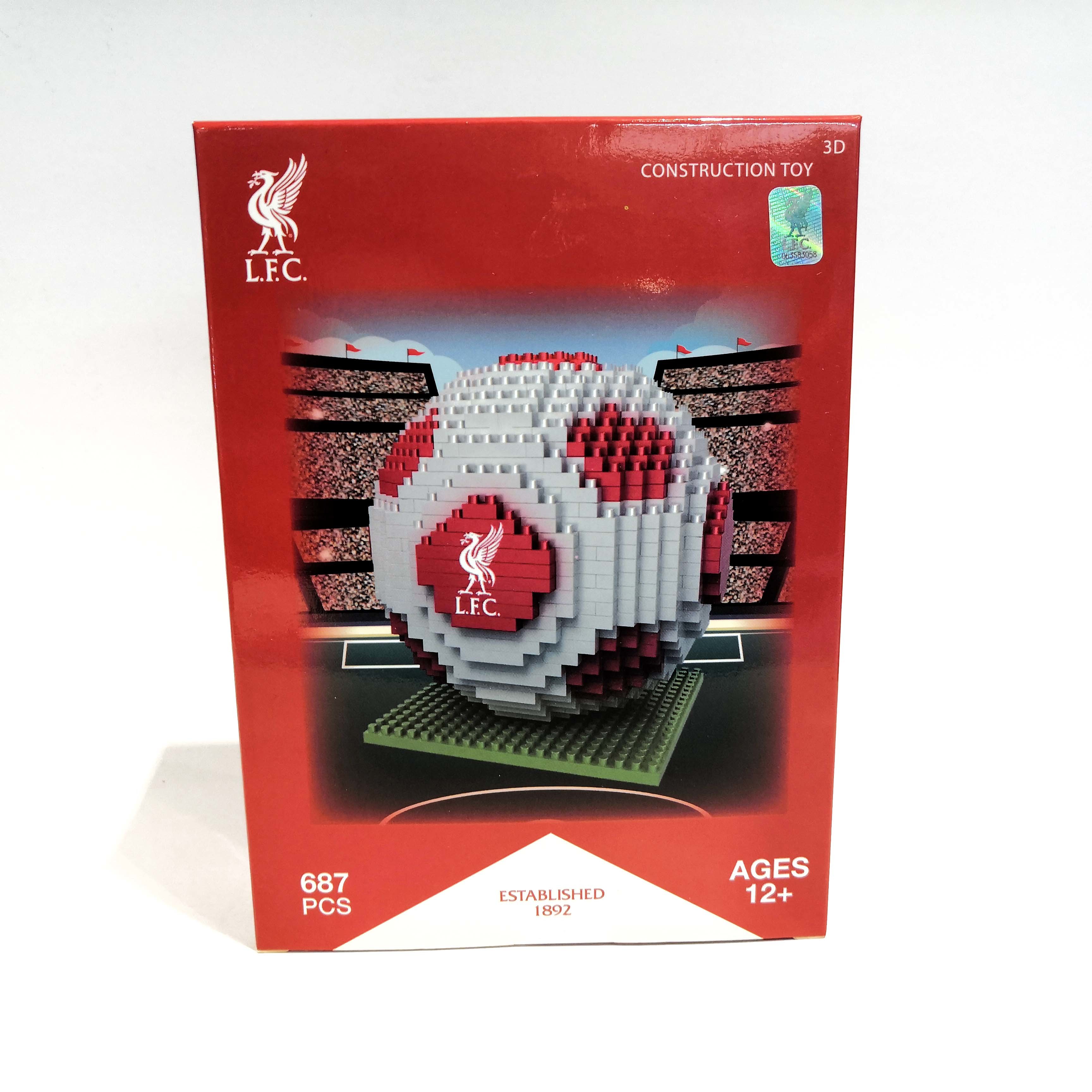 利物浦粒粒積木足球