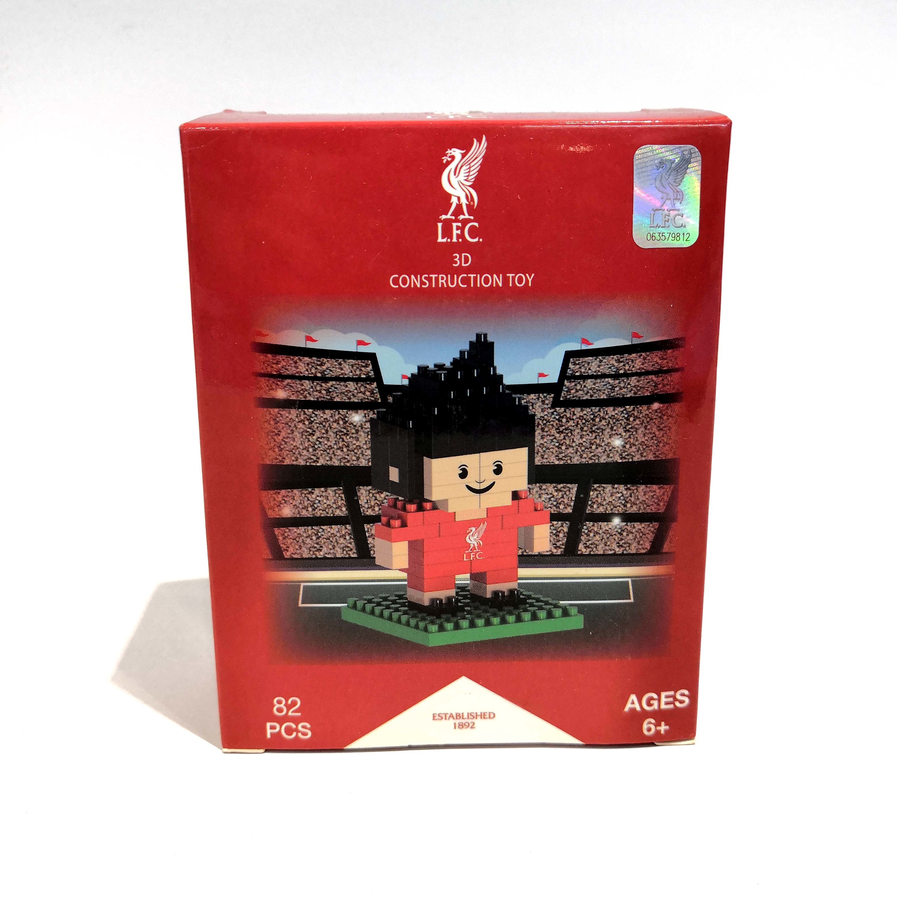 利物浦粒粒積木球迷仔