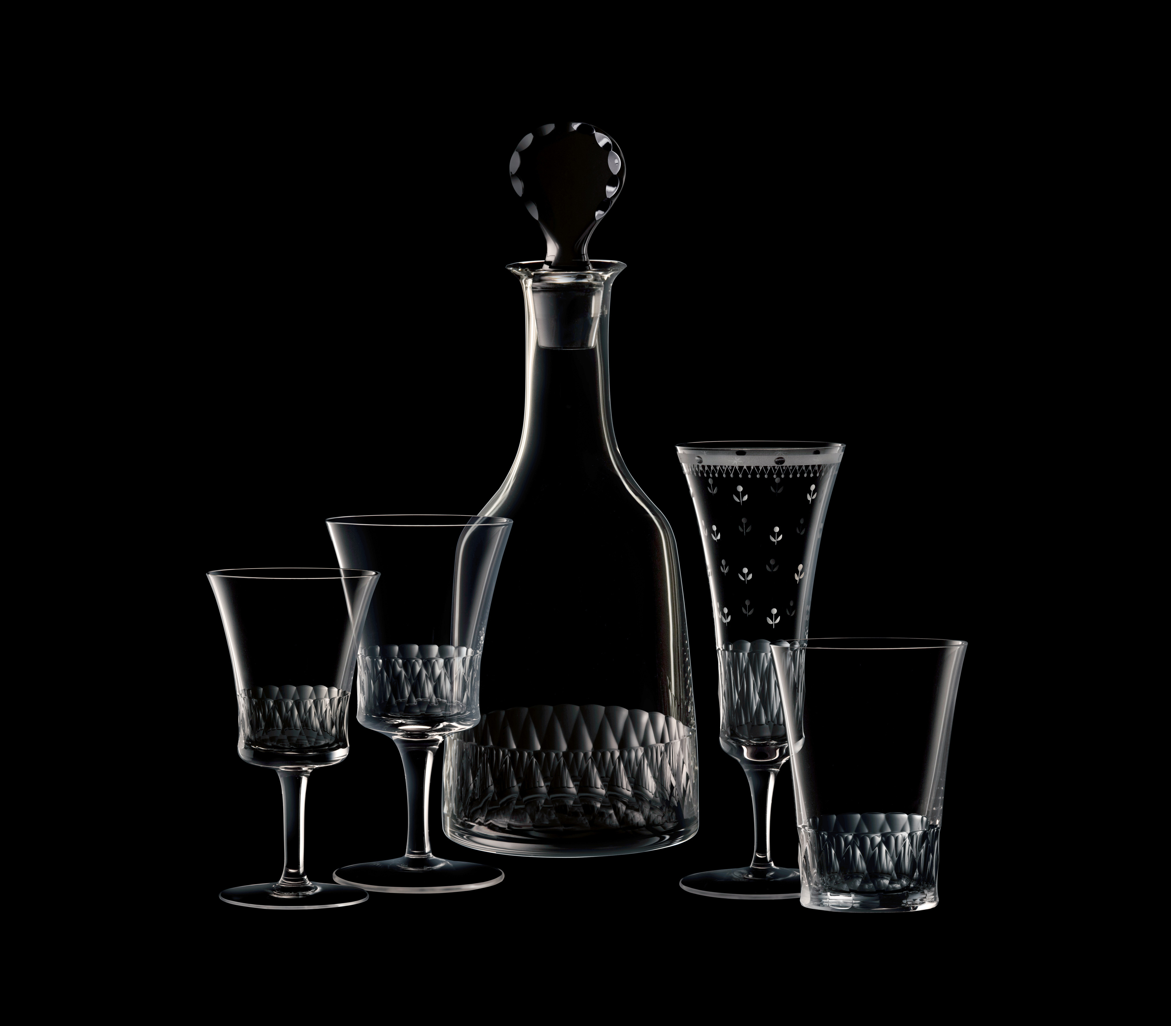 Lobmeyr Drinking set no.261 -  "Biedermeier" design: Stefan Rath, 1936