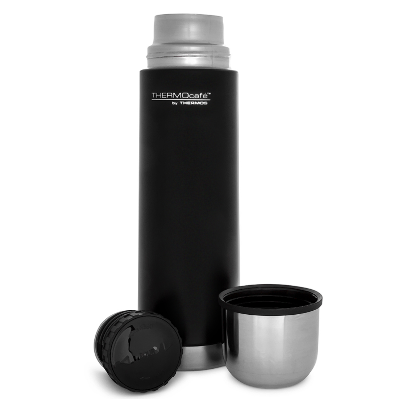 膳魔師 Thermos - 膳魔師 不銹鋼真空超薄保溫瓶(黑色) 500ml