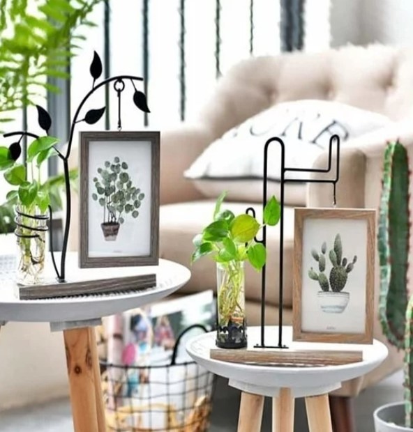 鄉村風植物相框