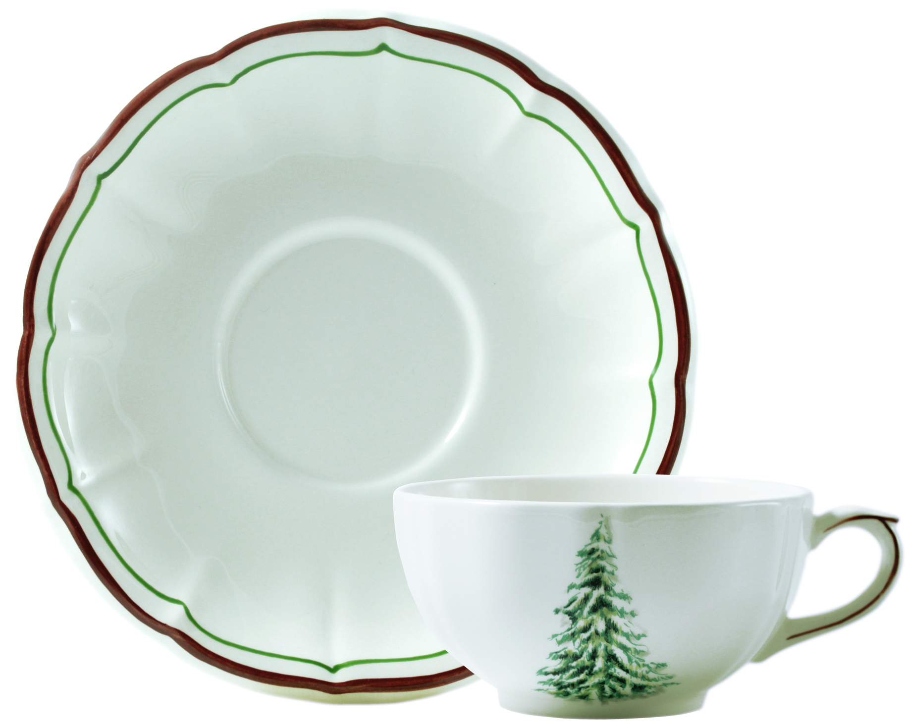Breakfast Cup & Saucer (Set of 2)