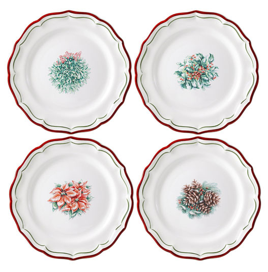 Dessert Plate Assorted (Set of 4)