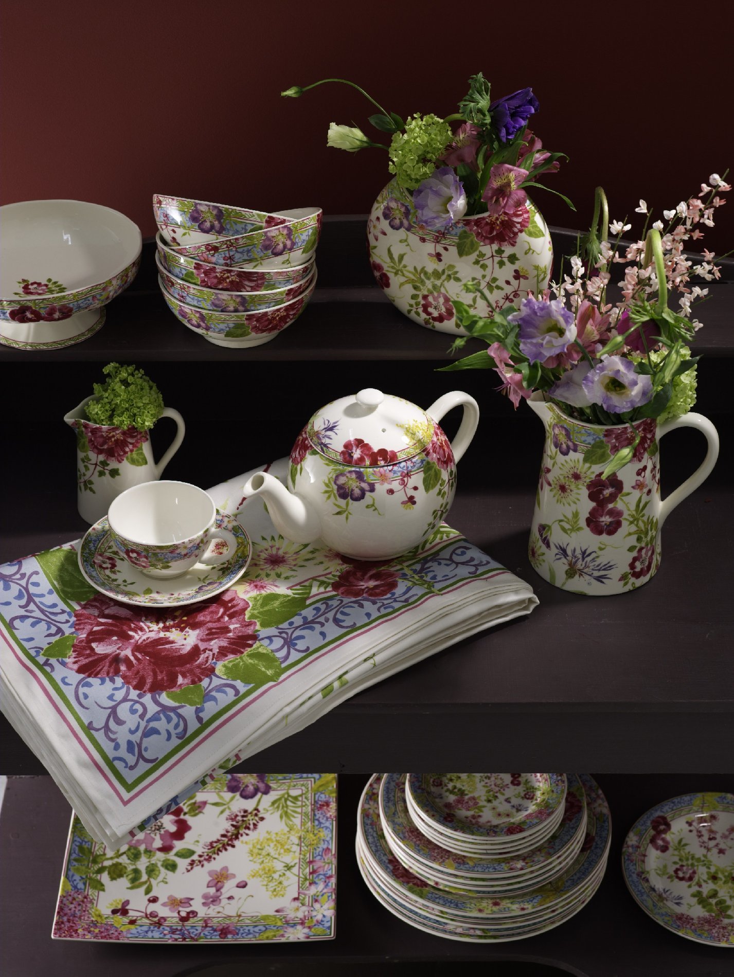 Paper Napkins (12 packs), Millefleurs, Gien