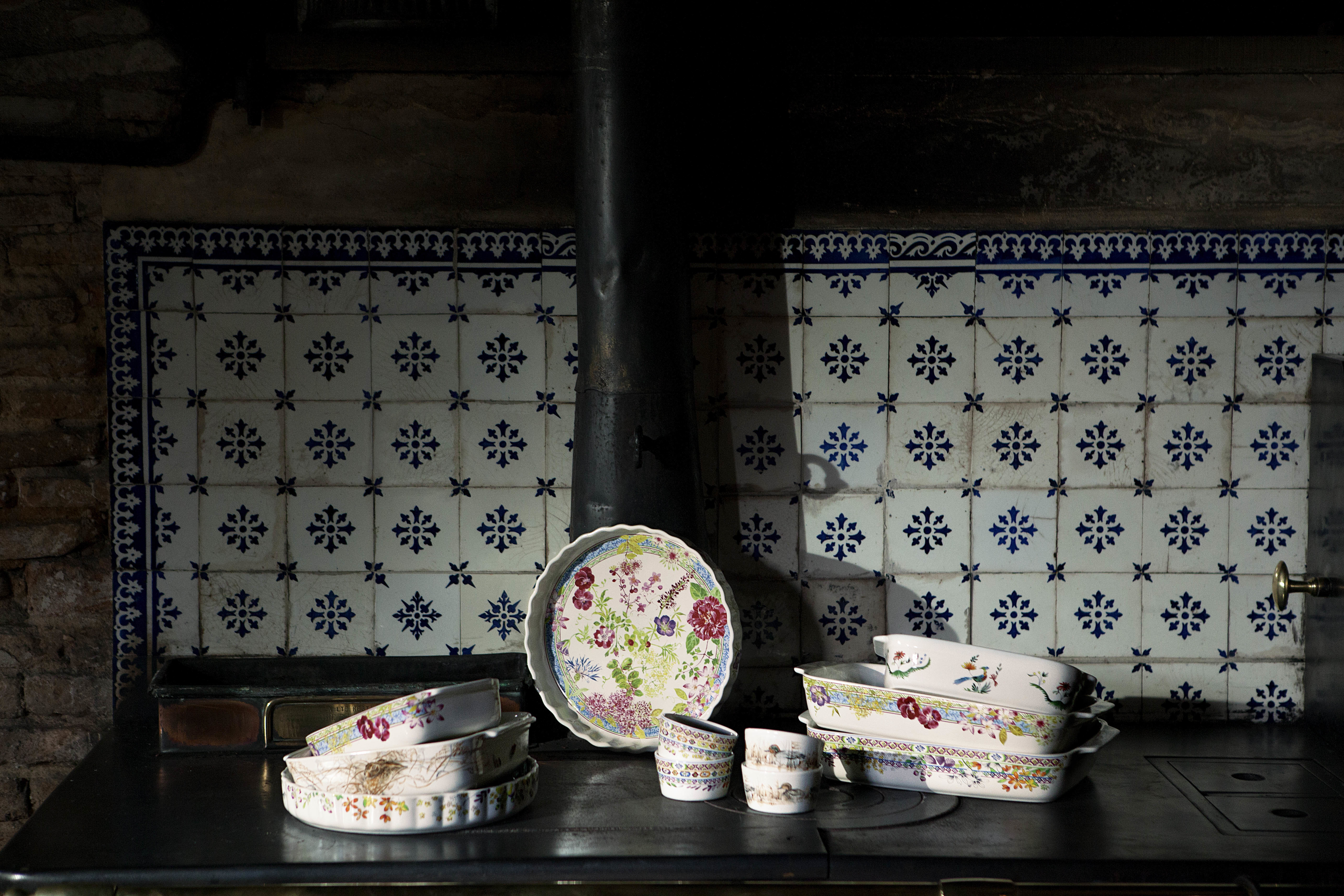 Pie Dish, Millefleurs