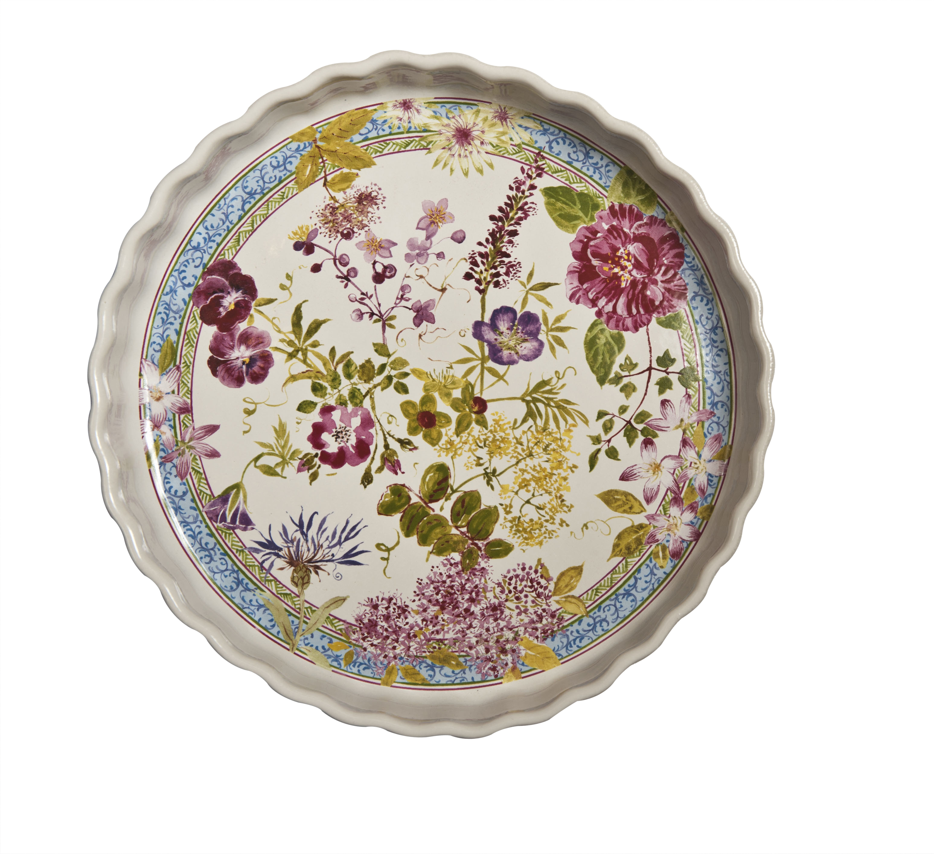 Pie Dish, Millefleurs